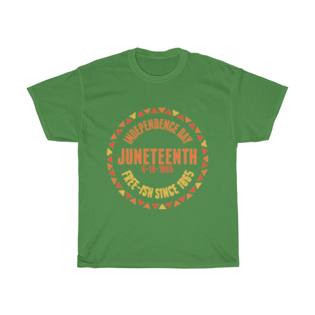 Juneteenth (Orange) Cotton Tee (Unisex)