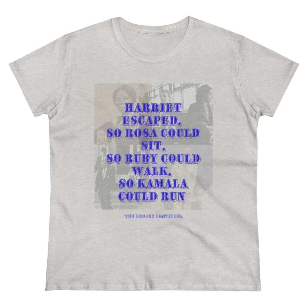 The Legacy Continues Women's Heavy Cotton Tee