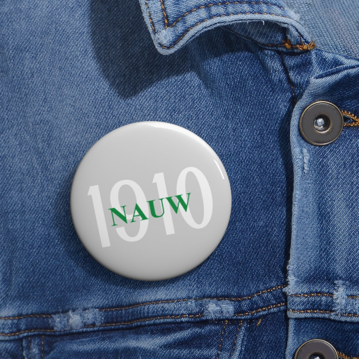 N.A.U.W.: 1910 Custom Pin Buttons