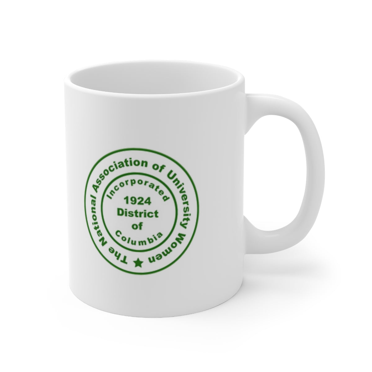 N:A.U.W.:  NAUW Crest Ceramic Mug, 11 oz.