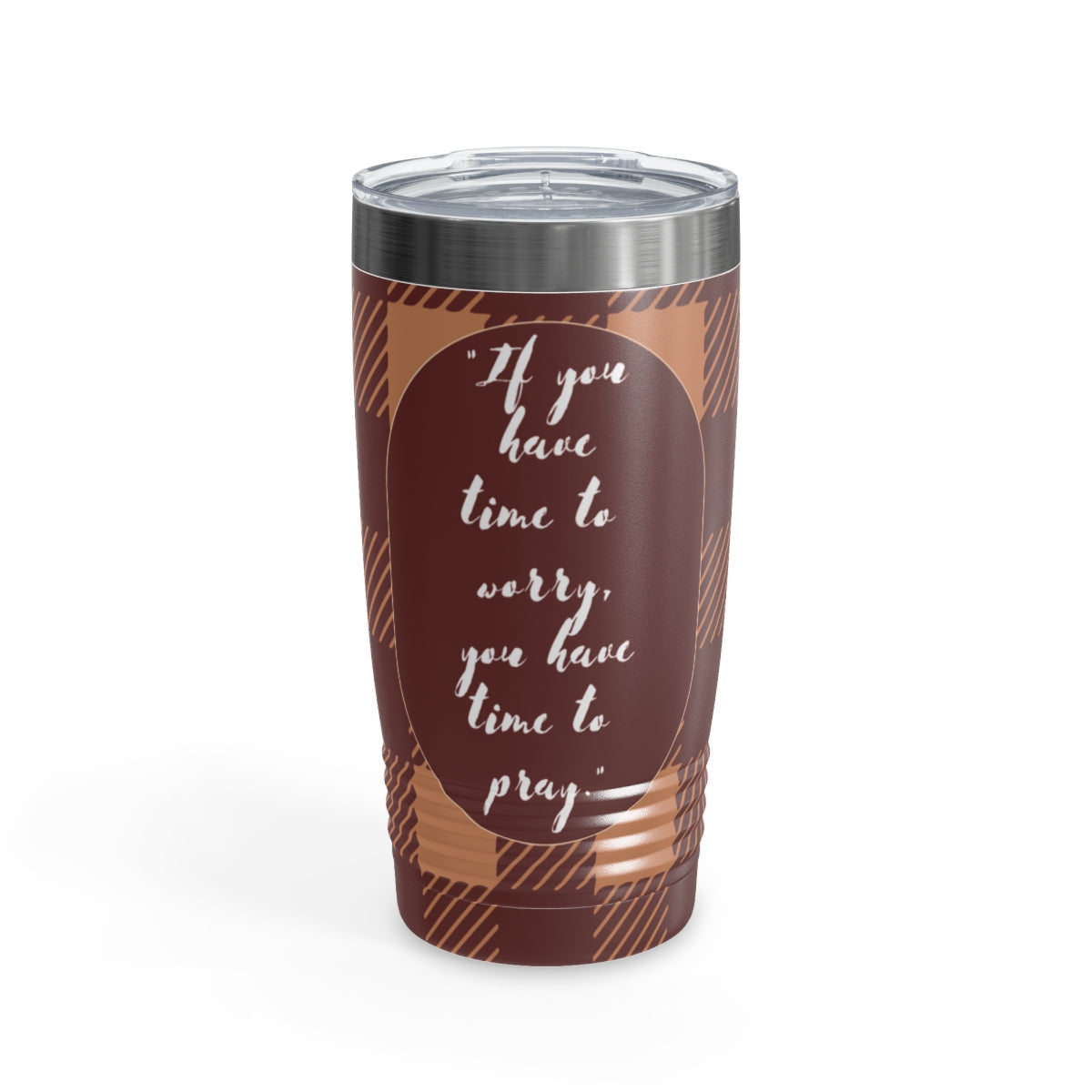 Worry Then Pray Tumbler, 20oz
