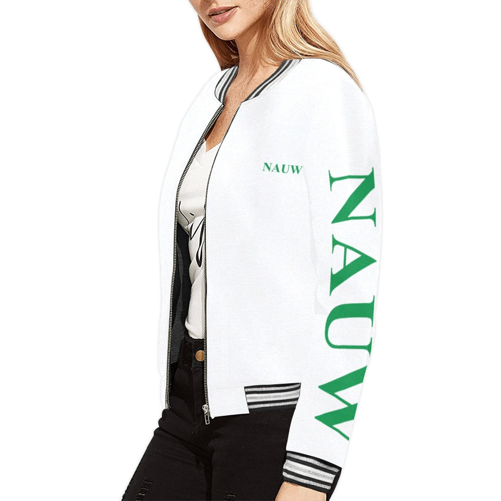 N.A.U.W.:  NAUW Crest Bomber Jacket