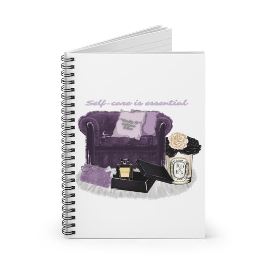 Self-Care Is Essential Spiral Notebook - Ruled Line