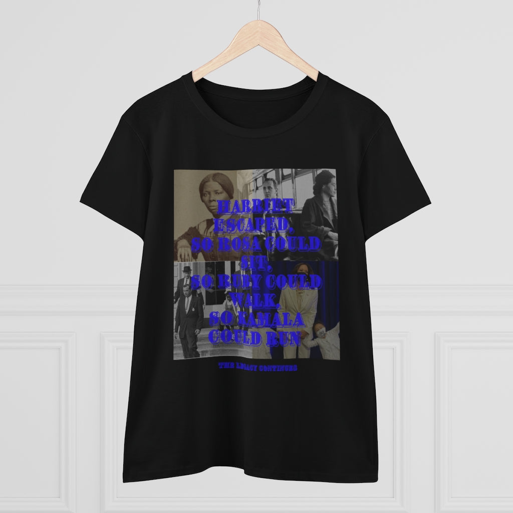 The Legacy Continues Women's Heavy Cotton Tee