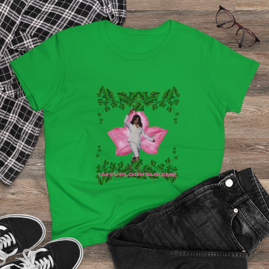 My VP Looks Like Me T-shirt (Women's Cut Heavy Cotton)