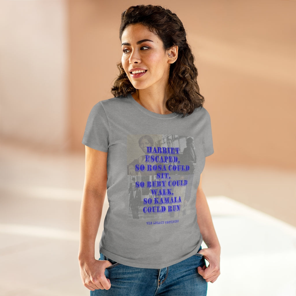 The Legacy Continues Women's Heavy Cotton Tee