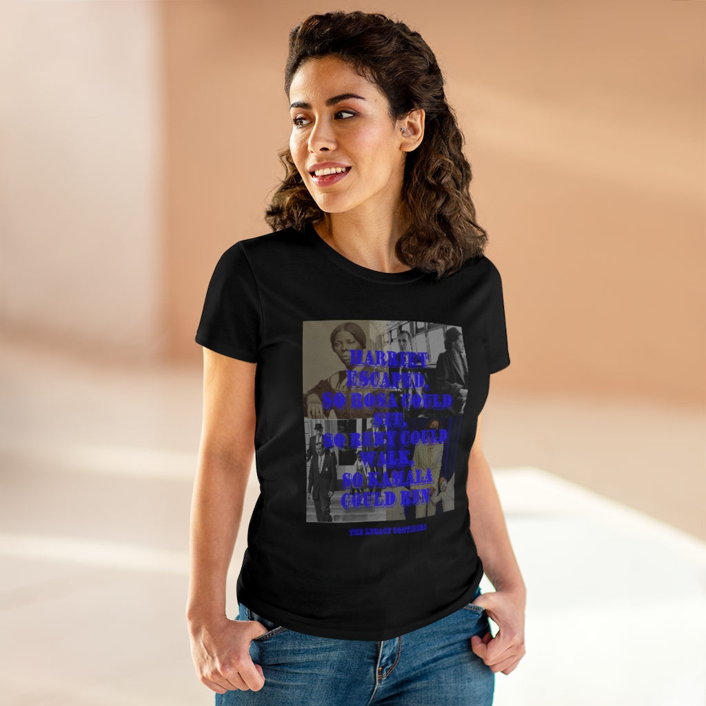 The Legacy Continues Women's Heavy Cotton Tee