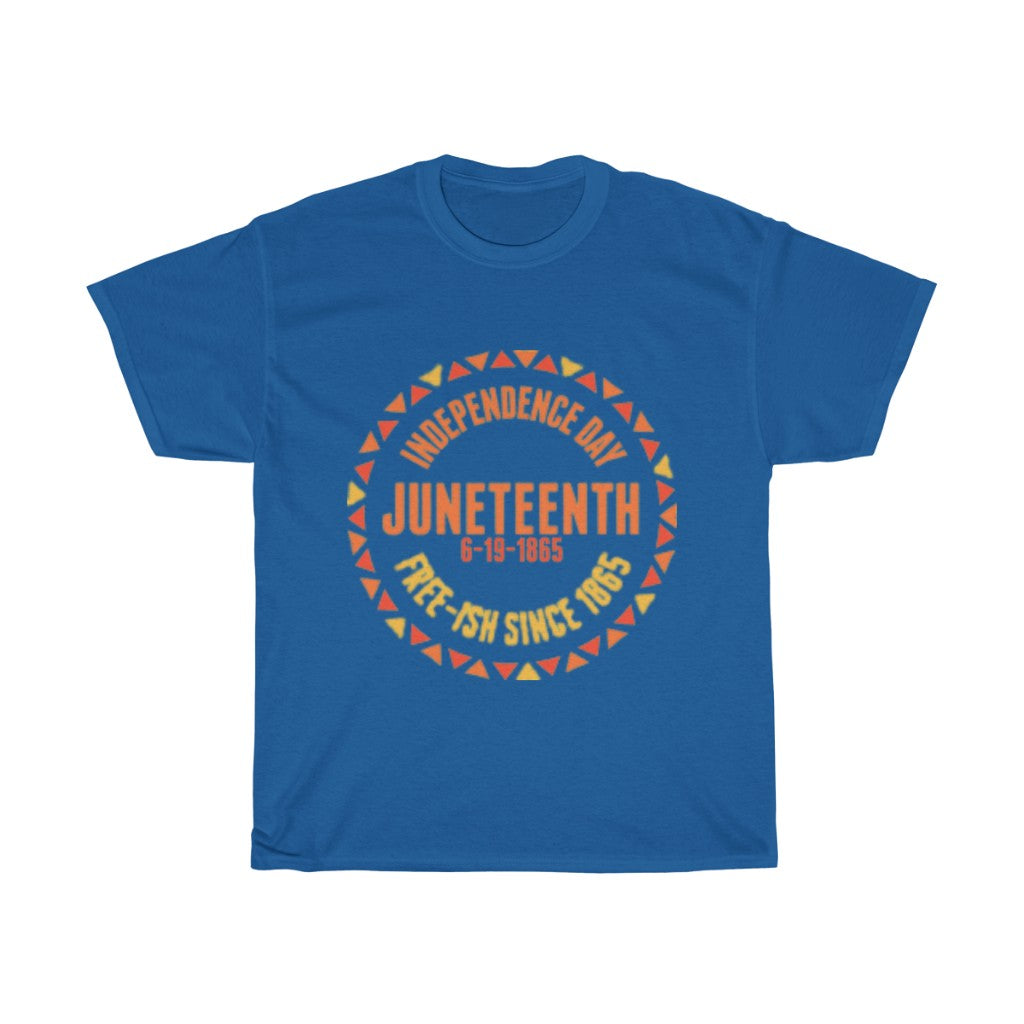 Juneteenth (Orange) Cotton Tee (Unisex)
