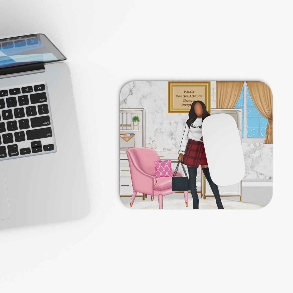 Jackie 6 Mouse Pad (Rectangle)