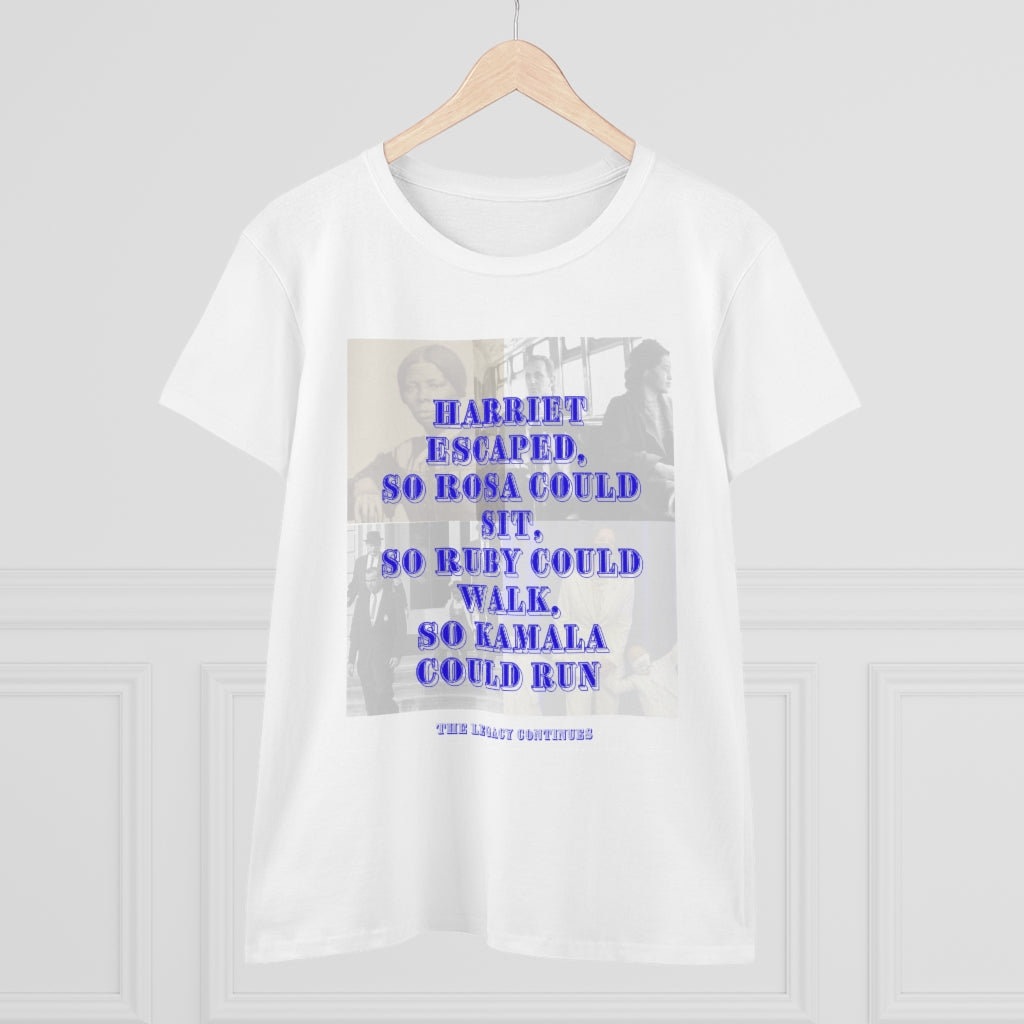 The Legacy Continues Women's Heavy Cotton Tee