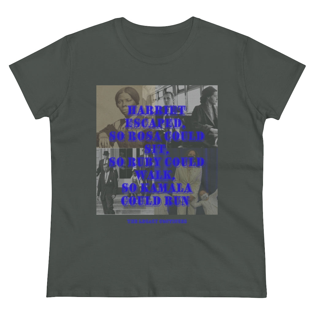 The Legacy Continues Women's Heavy Cotton Tee