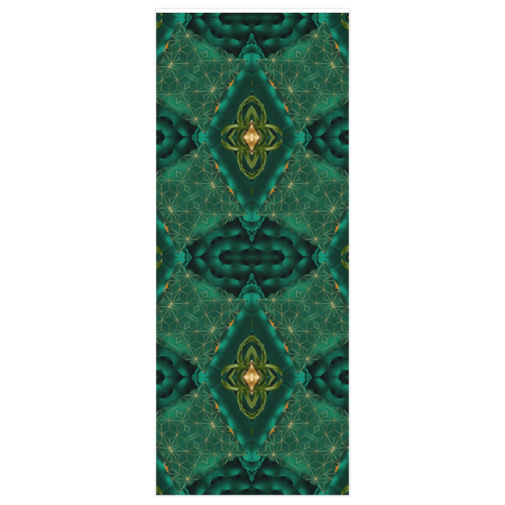 Shades of Green Bohemian Wrapping Paper