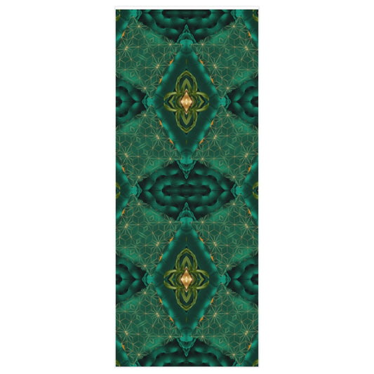Shades of Green Bohemian Wrapping Paper