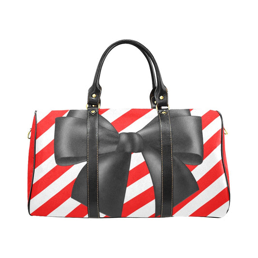 Red, White, & Bow Duffle (Large)
