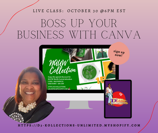 Boss Up Your Business with Canva