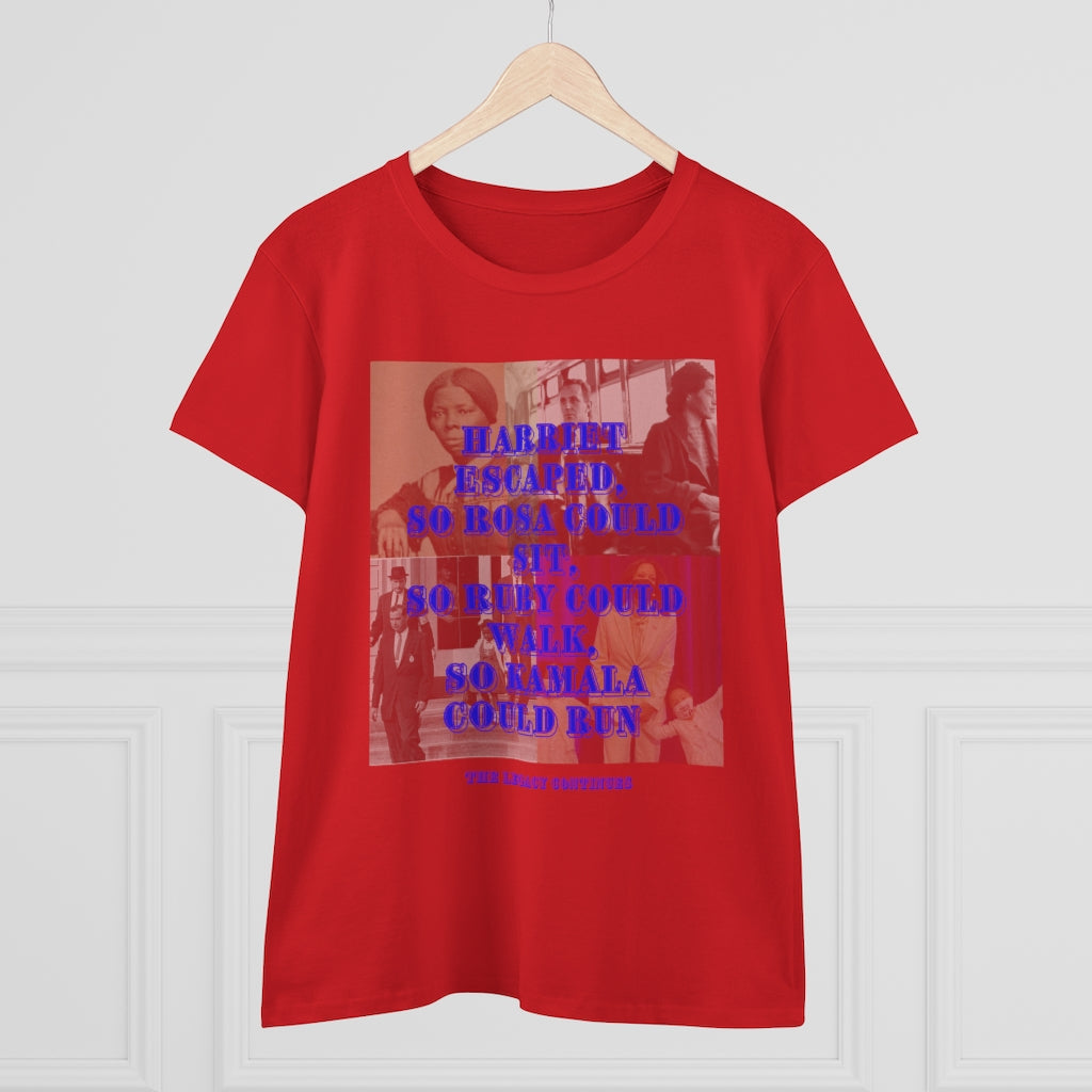 The Legacy Continues Women's Heavy Cotton Tee