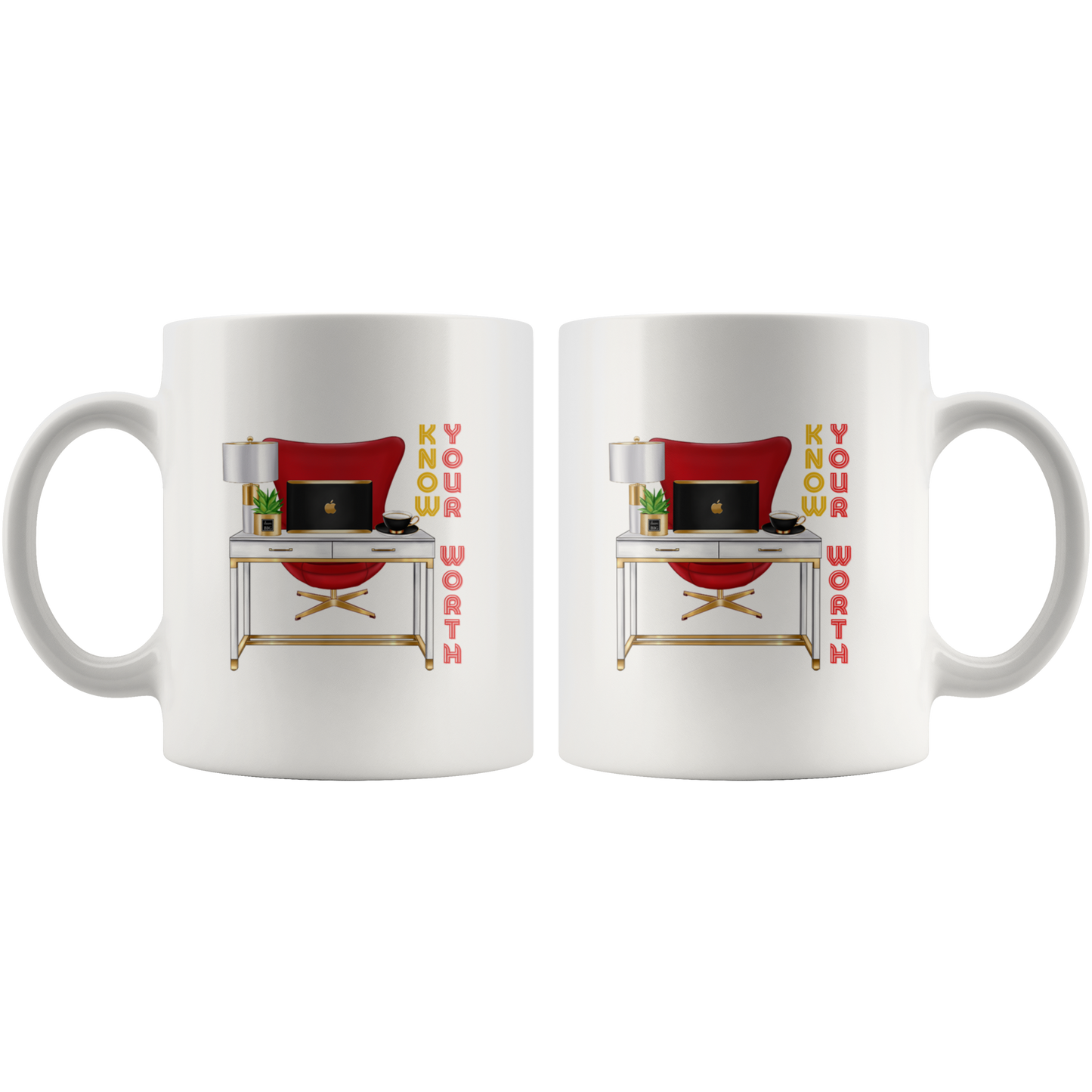 Mug:  Know Your Worth