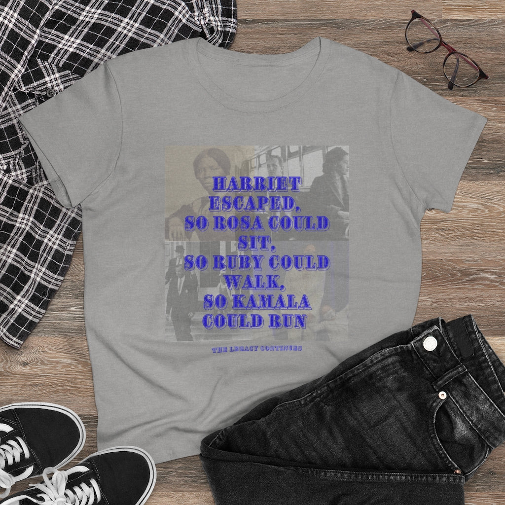 The Legacy Continues Women's Heavy Cotton Tee
