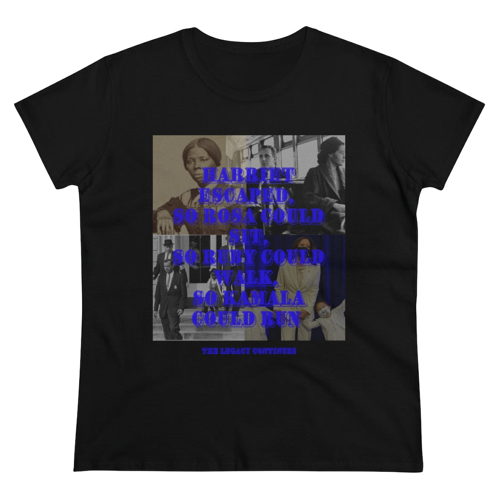 The Legacy Continues Women's Heavy Cotton Tee