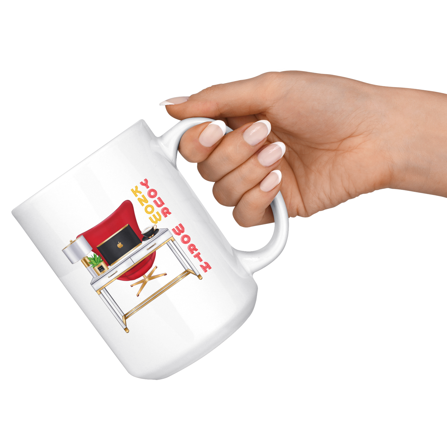 Mug:  Know Your Worth