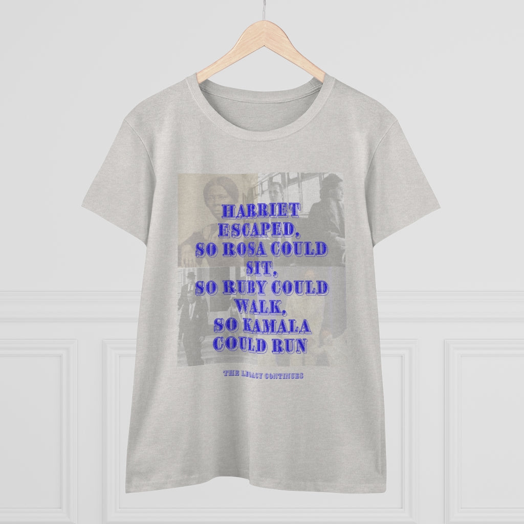 The Legacy Continues Women's Heavy Cotton Tee