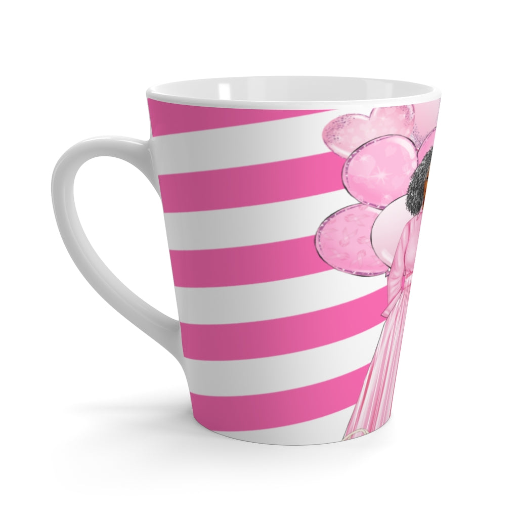 Pretty In Pink Latte mug