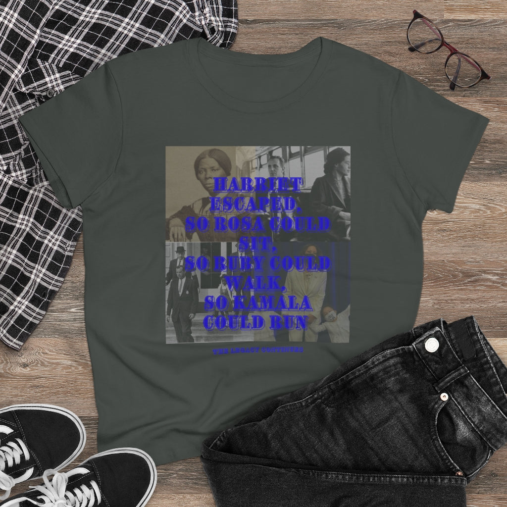 The Legacy Continues Women's Heavy Cotton Tee