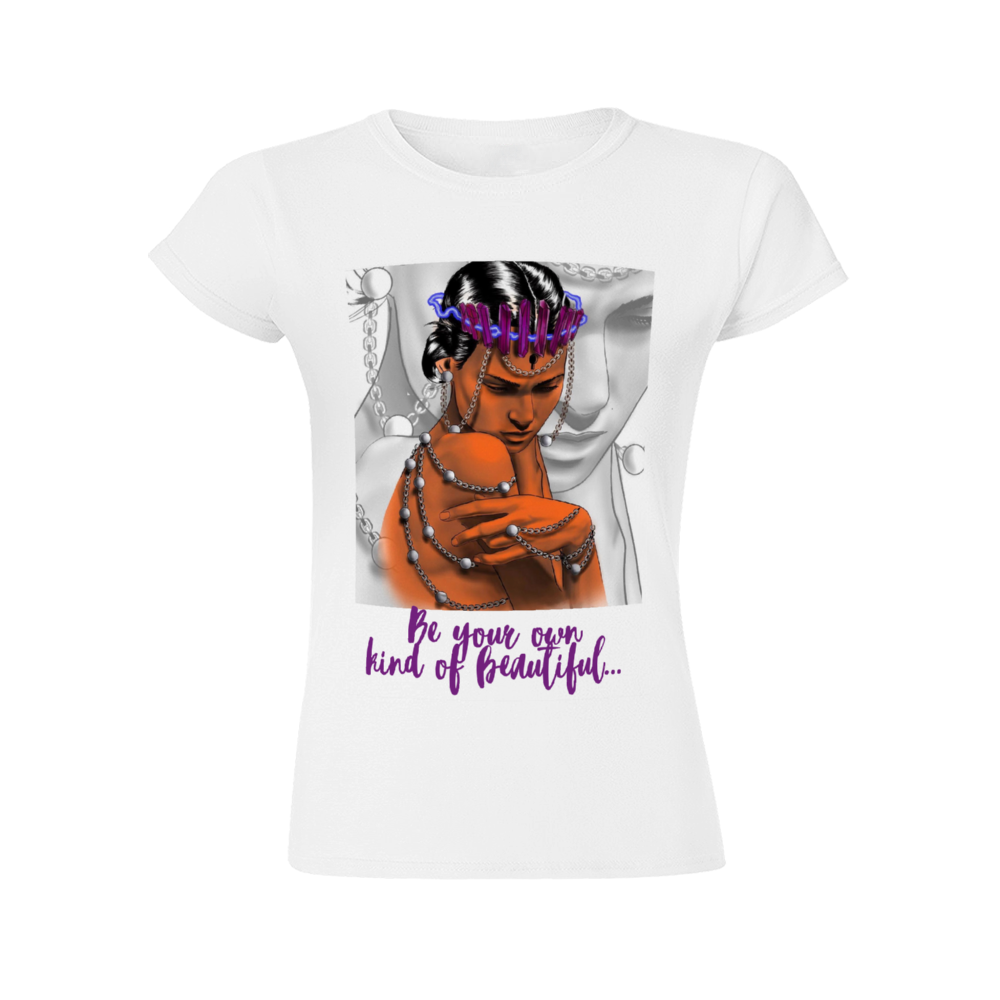 Single-Sided Short-Sleeved T-Shirt for Women