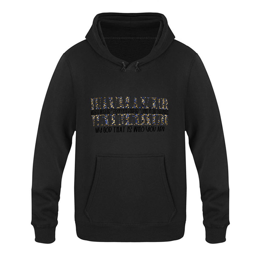 Gildan Customizable Hoodie Single-Sided Printing with Pocket  Hooded Sweater Autumn and Winter Pullover Sports Hoodie