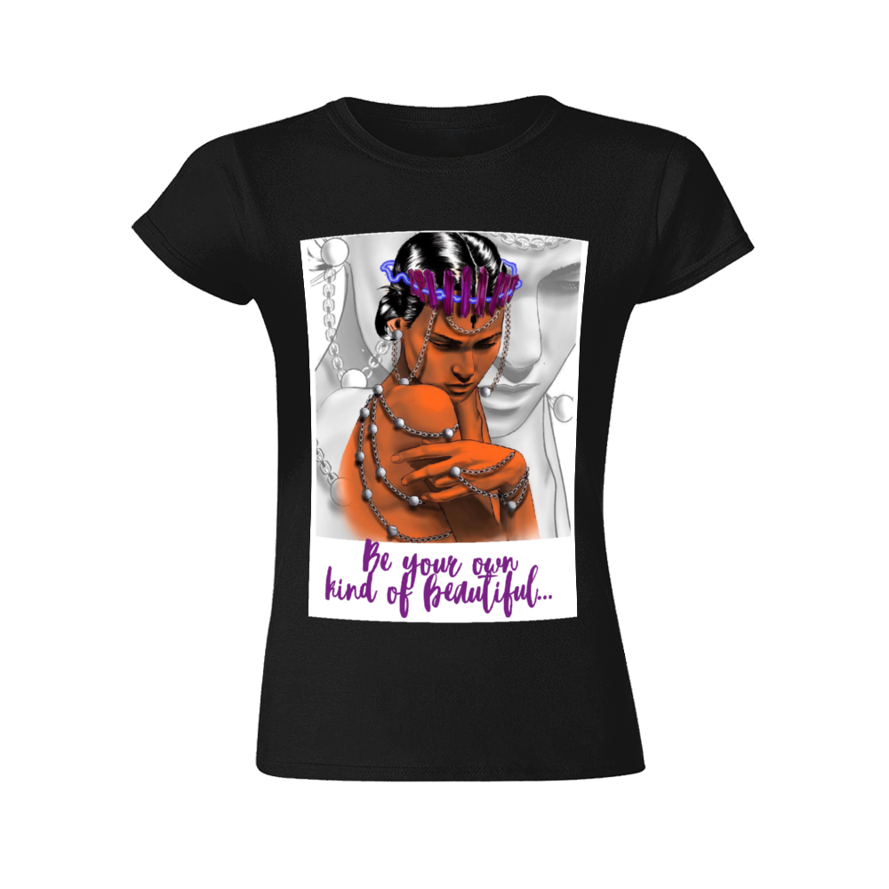 Single-Sided Short-Sleeved T-Shirt for Women