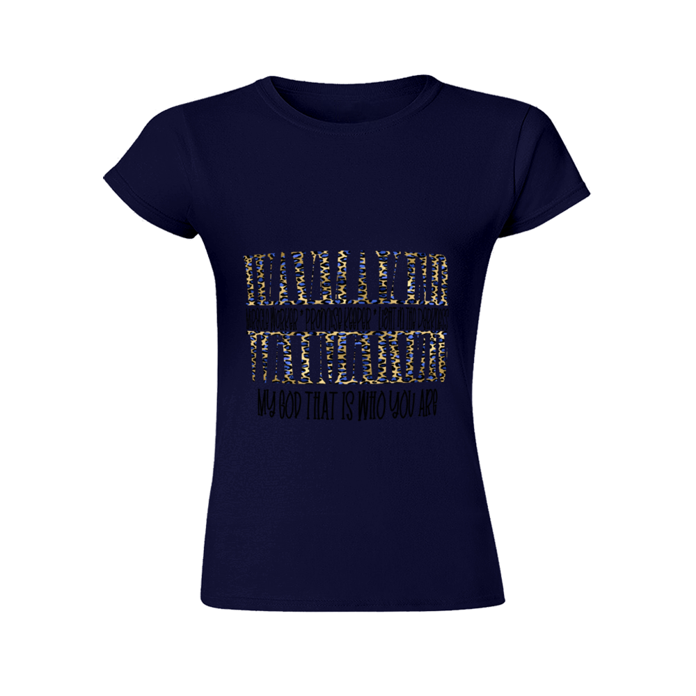 Waymaker, Miracle Maker, Promise Keeper, My God That Is Who You Are T-shirt (Women Cut)