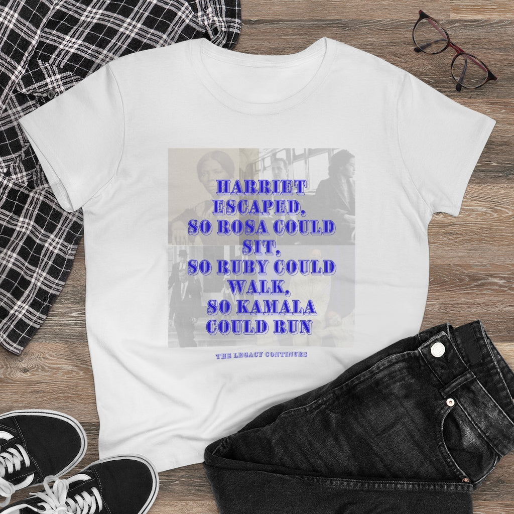 The Legacy Continues Women's Heavy Cotton Tee