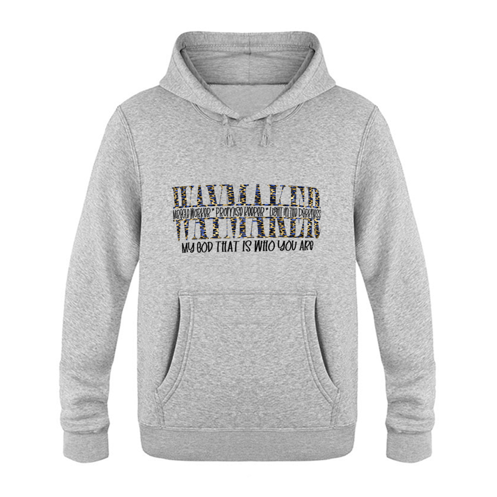 Gildan Customizable Hoodie Single-Sided Printing with Pocket  Hooded Sweater Autumn and Winter Pullover Sports Hoodie