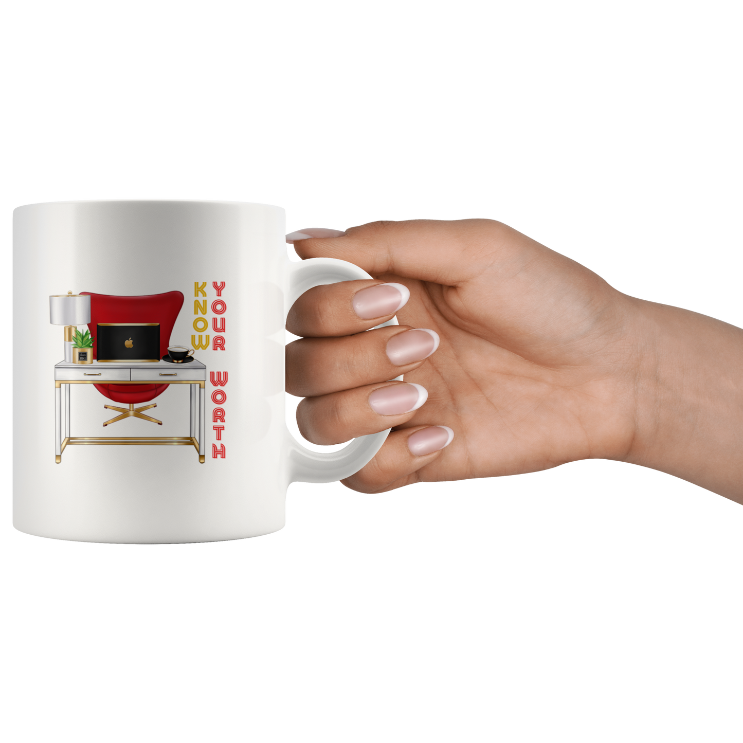 Mug:  Know Your Worth
