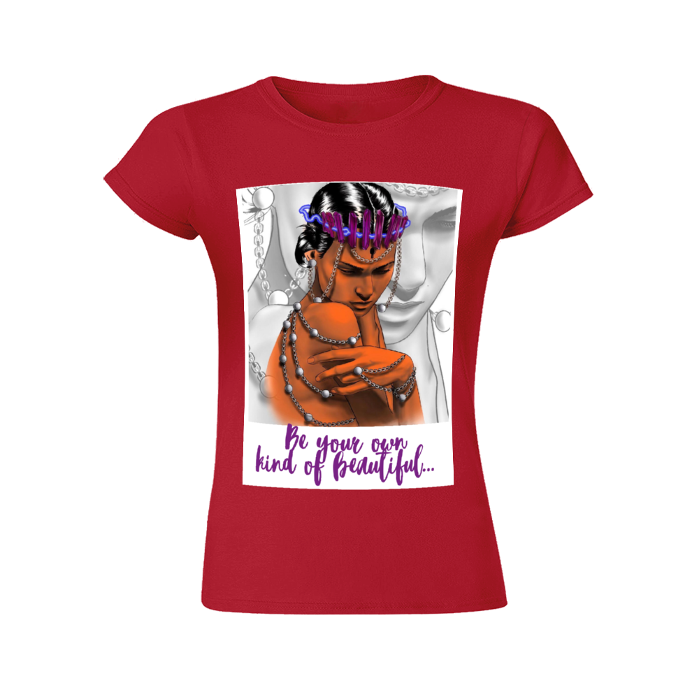 Single-Sided Short-Sleeved T-Shirt for Women