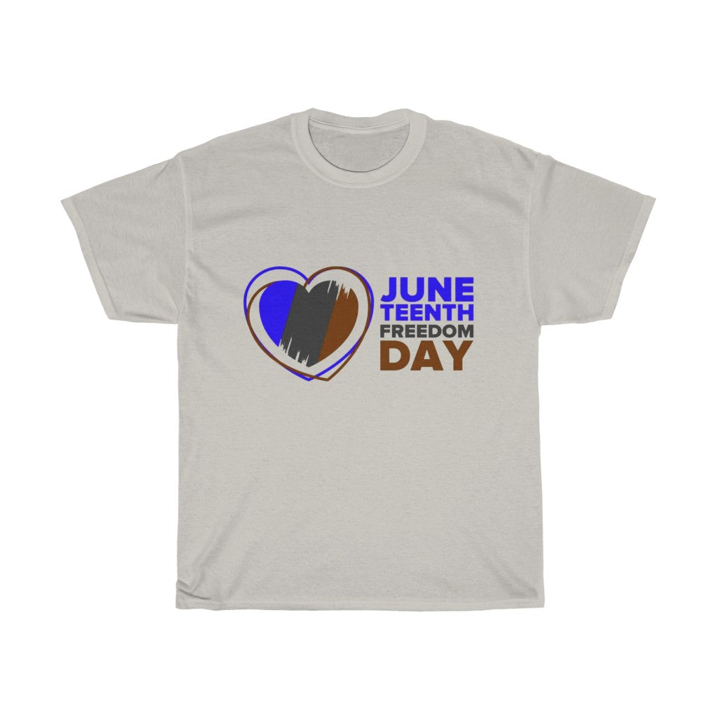 Freedom Day (Blue) Cotton Tee (Unisex)