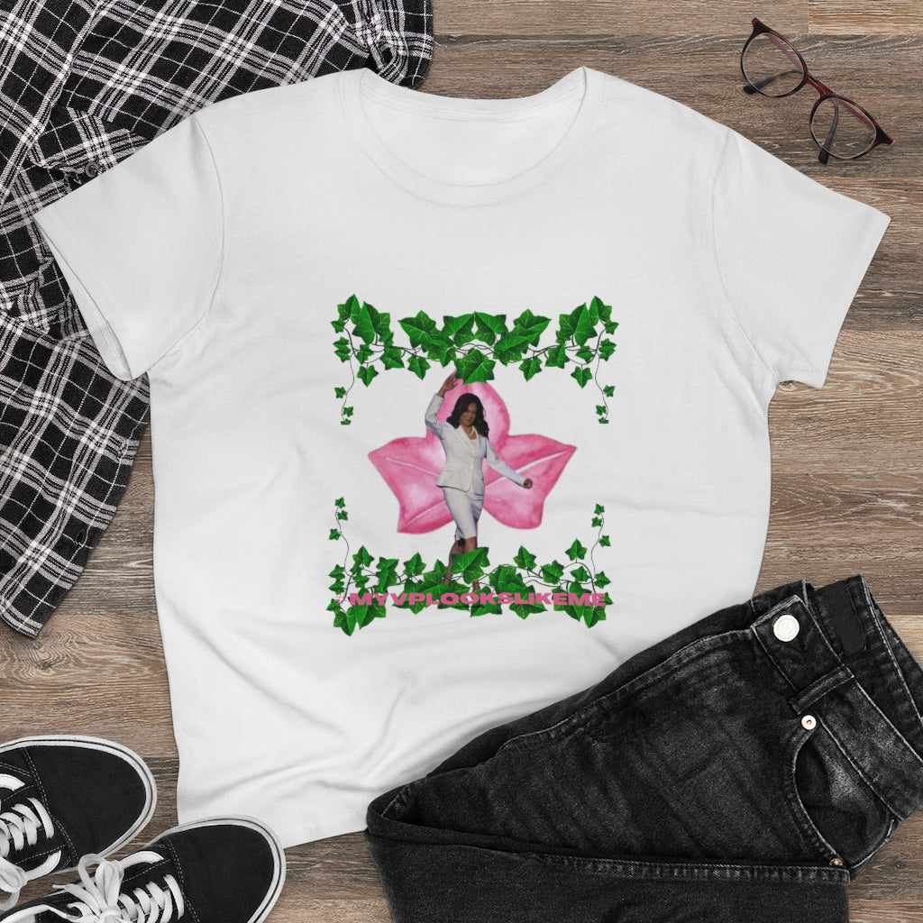 My VP Looks Like Me T-shirt (Women's Cut Heavy Cotton)