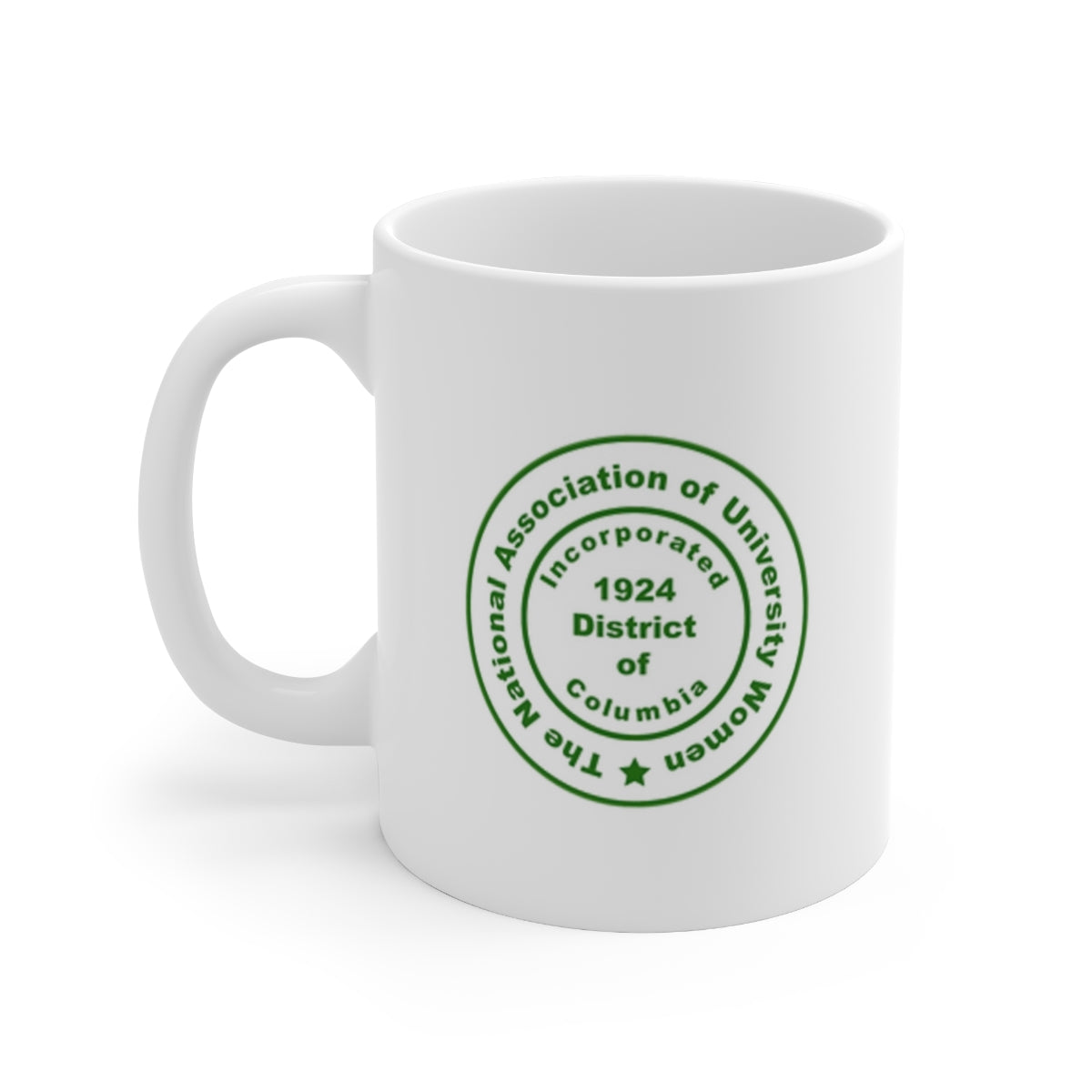 N:A.U.W.:  NAUW Crest Ceramic Mug, 11 oz.