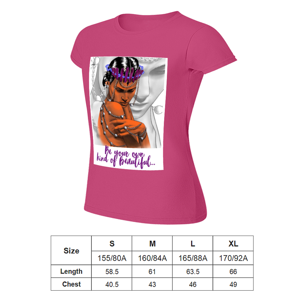 Single-Sided Short-Sleeved T-Shirt for Women