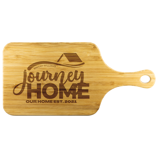 Journey Home Cutting Board (with handle)