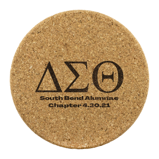 DST SB Alumnae Cork Coasters