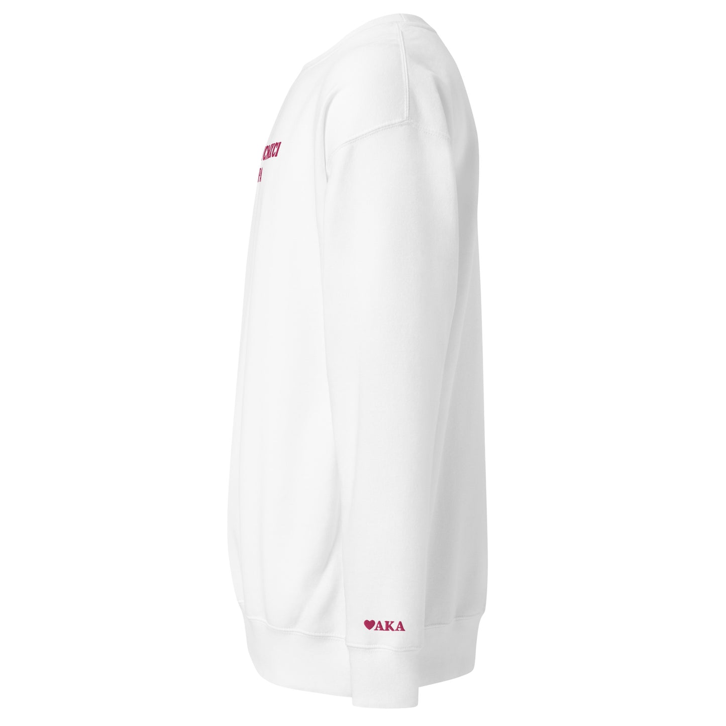 Alpha Kappa Alpha Embroidered Unisex Premium Sweatshirt